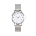 Olivia Numbers Metal Mesh Watch in Silver with Silver metal mesh band, 34mm