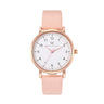 Olivia Leather Watch - Maxi (38mm) / Rose Gold / Pink