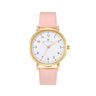 Olivia Leather Watch - Maxi (38mm) / Gold / Pink