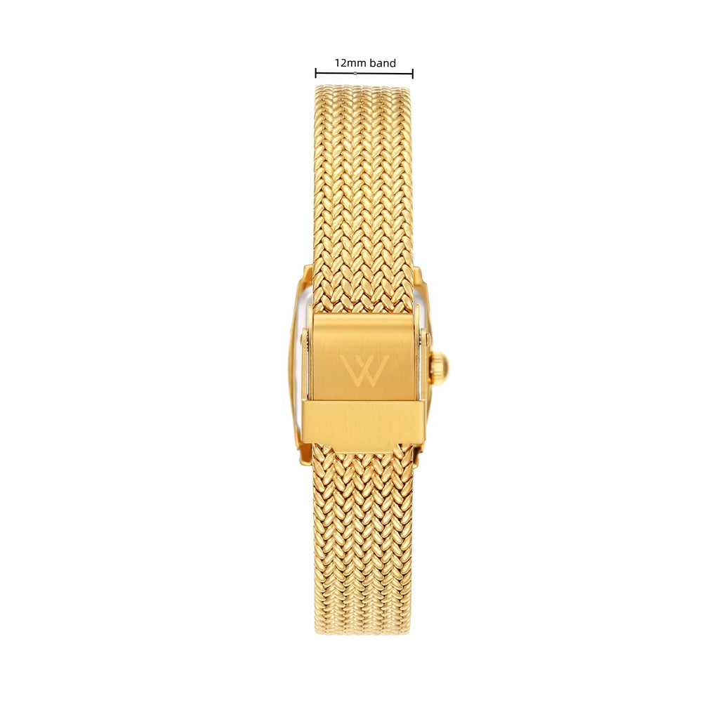Ruth Watch - Gold Mesh