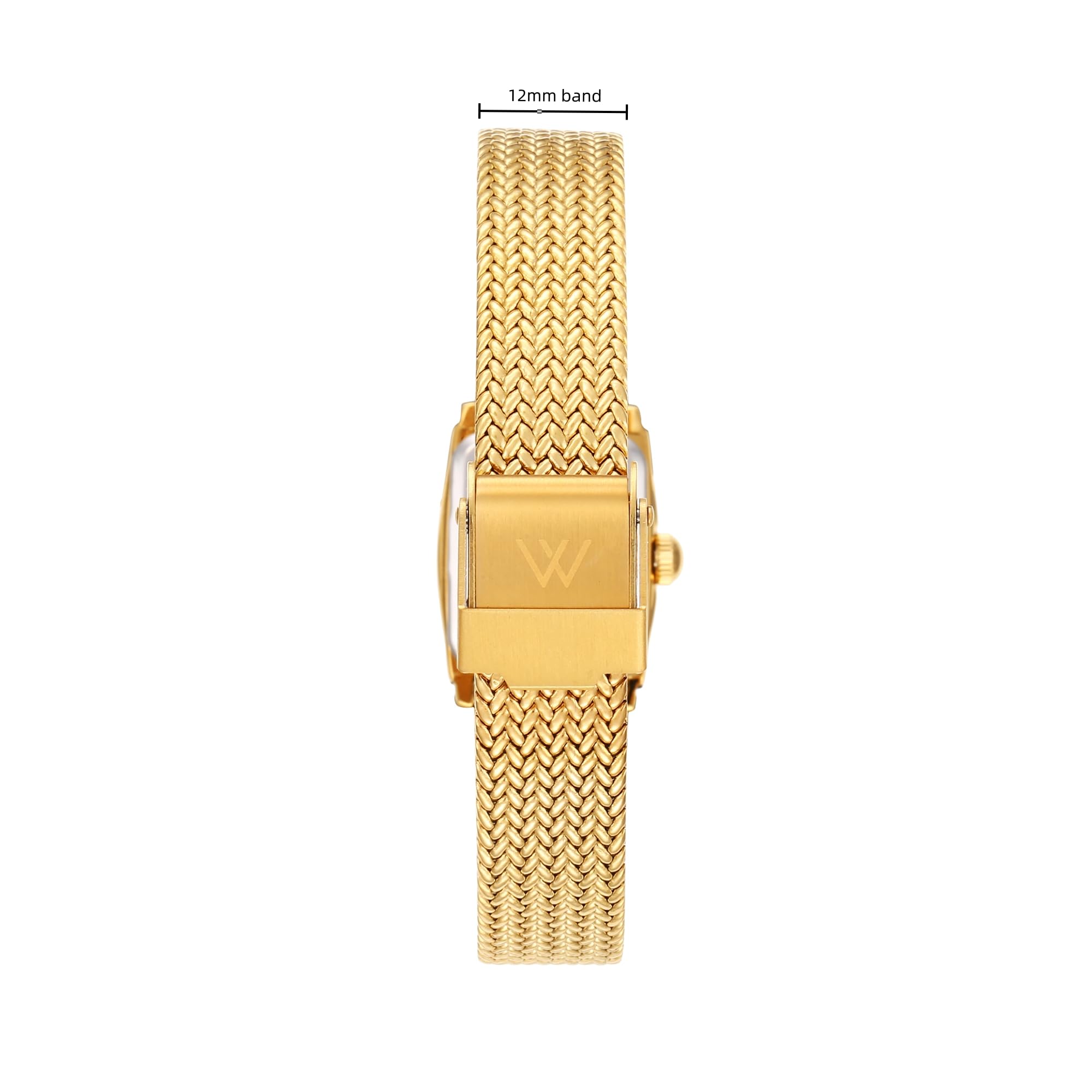 Ruth Watch - Gold Mesh