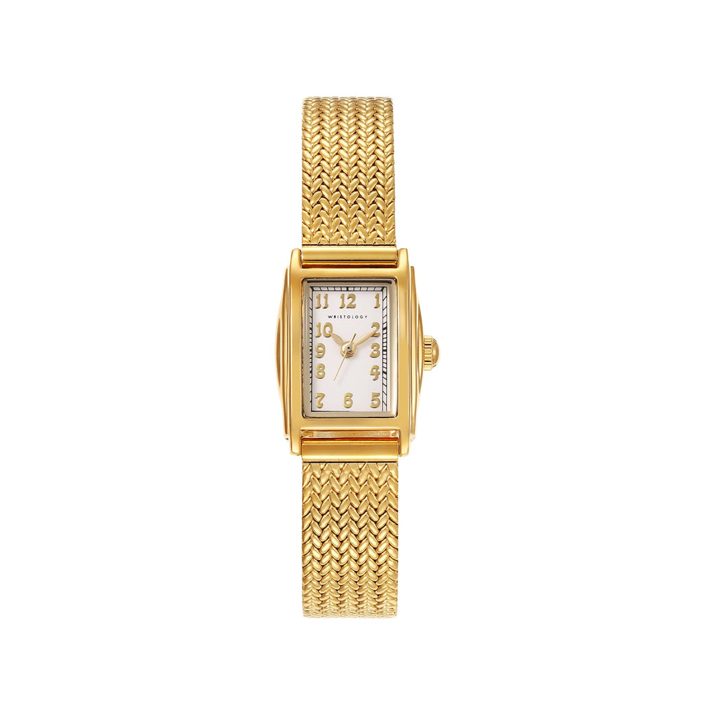 Ruth Watch - Gold Mesh