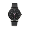 Olivia Leather Watch - Maxi (38mm) / Black / Black