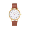 Olivia Leather Watch - Maxi (38mm) / Gold / Brown