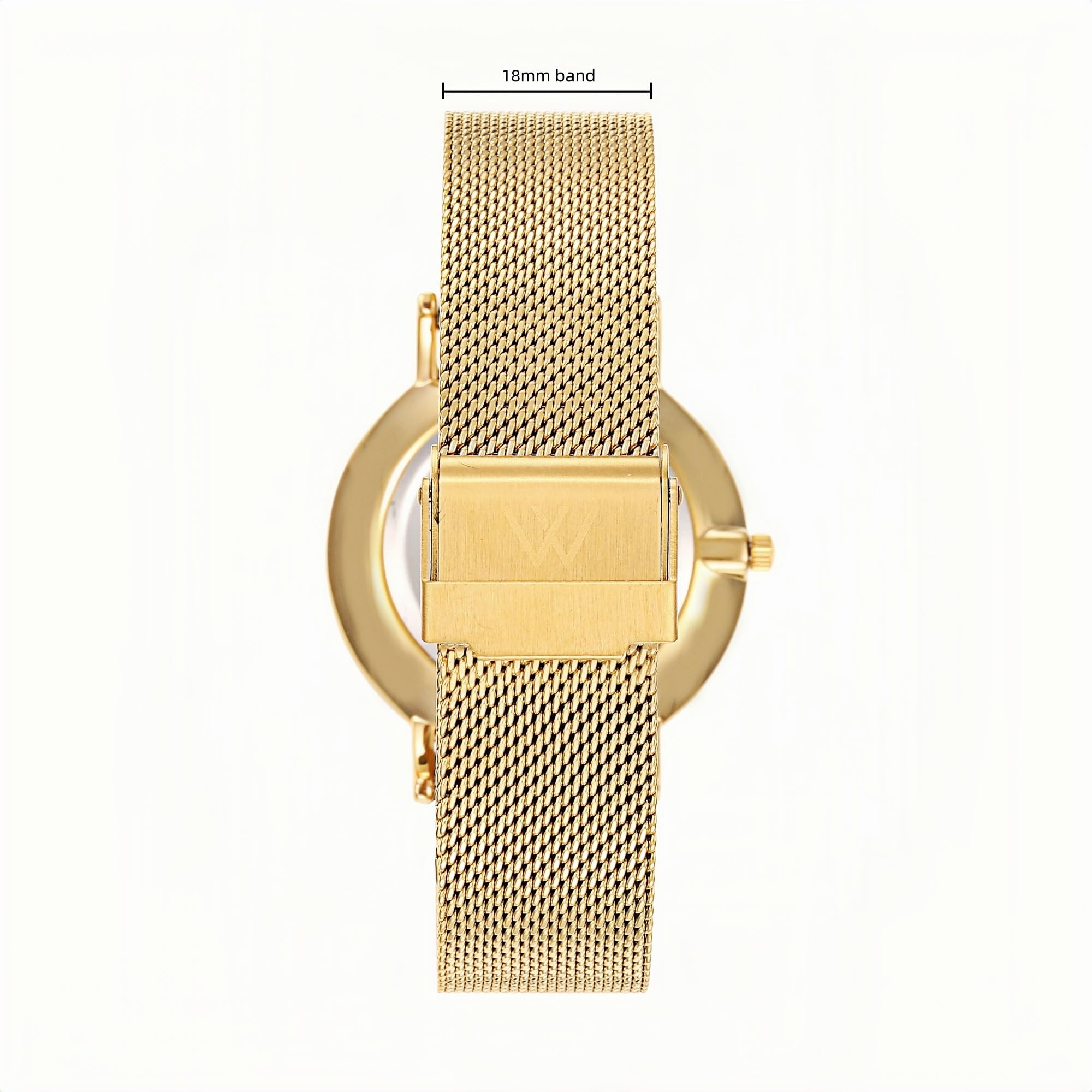 Stella Watch - Gold Mesh