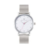 Olivia Crystal Watch - Maxi (38mm) / Silver Mesh