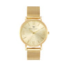 Stella Mesh Watch in Gold with Gold metal mesh band, 38mm