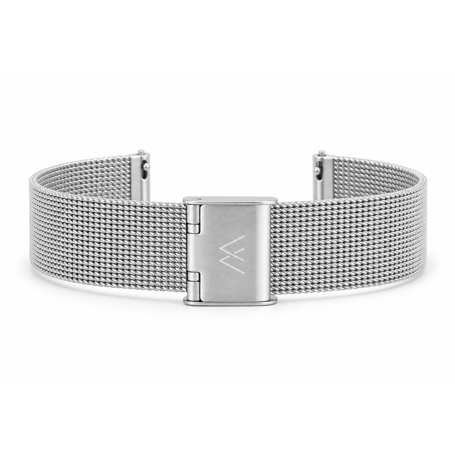 Silver Metal Mesh Band