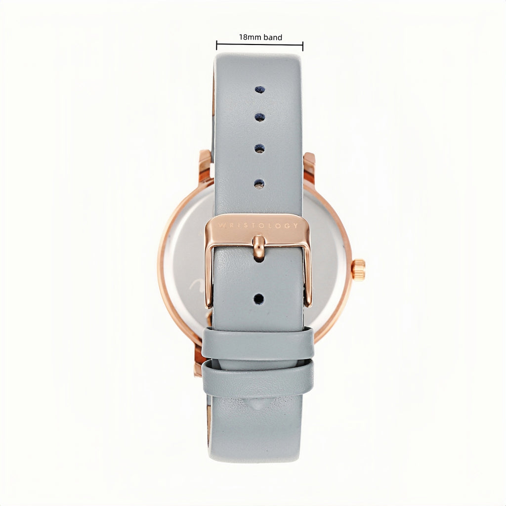 Olivia Numbers Rose Gold / Grey
