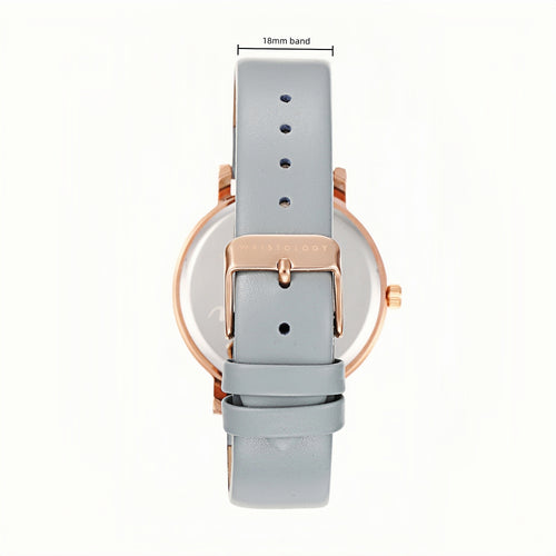 Olivia Numbers Rose Gold / Grey