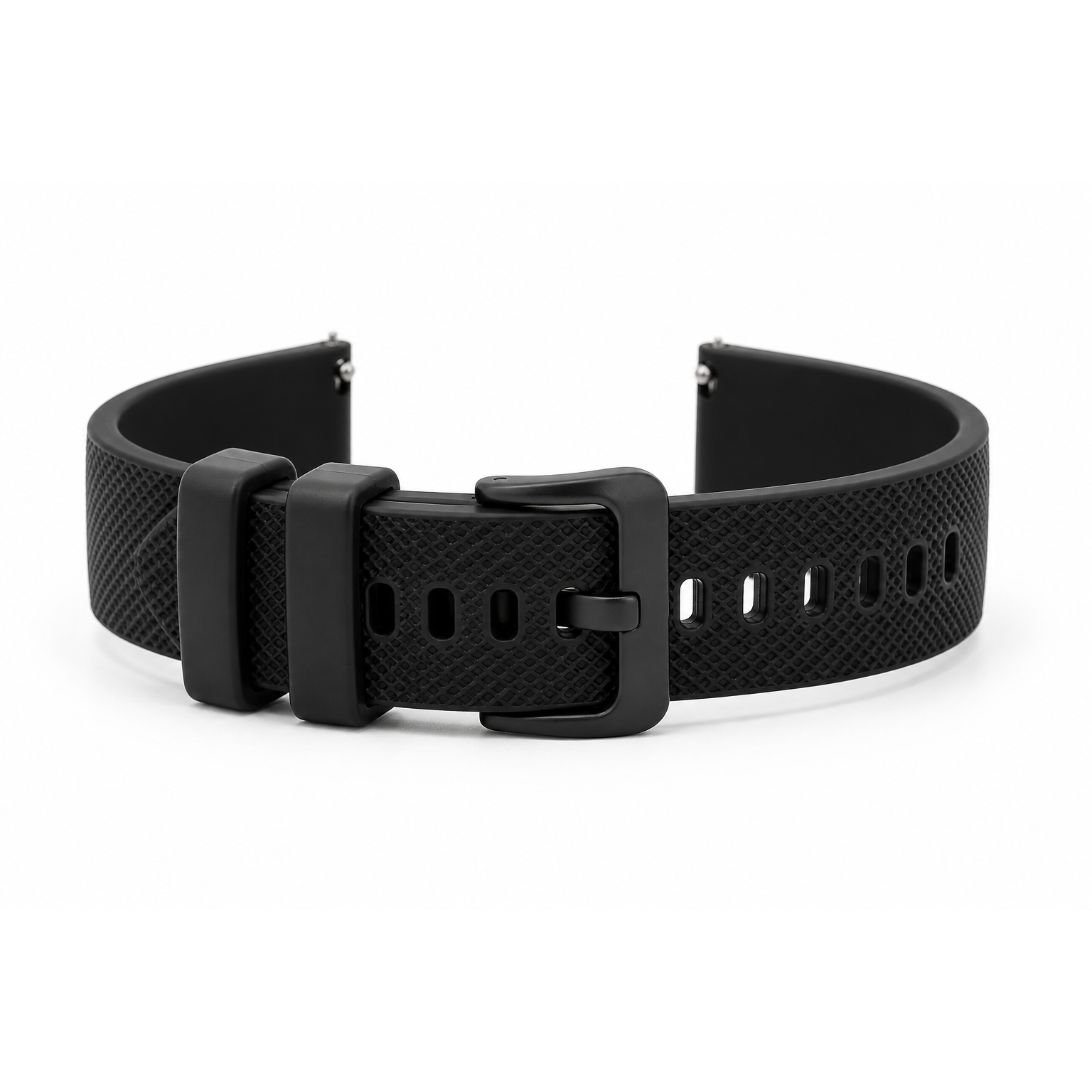Black Silicone Band