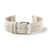 Beige Leather Band with Silver buckle
