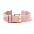 Pink Leather Band with Rose Gold buckle