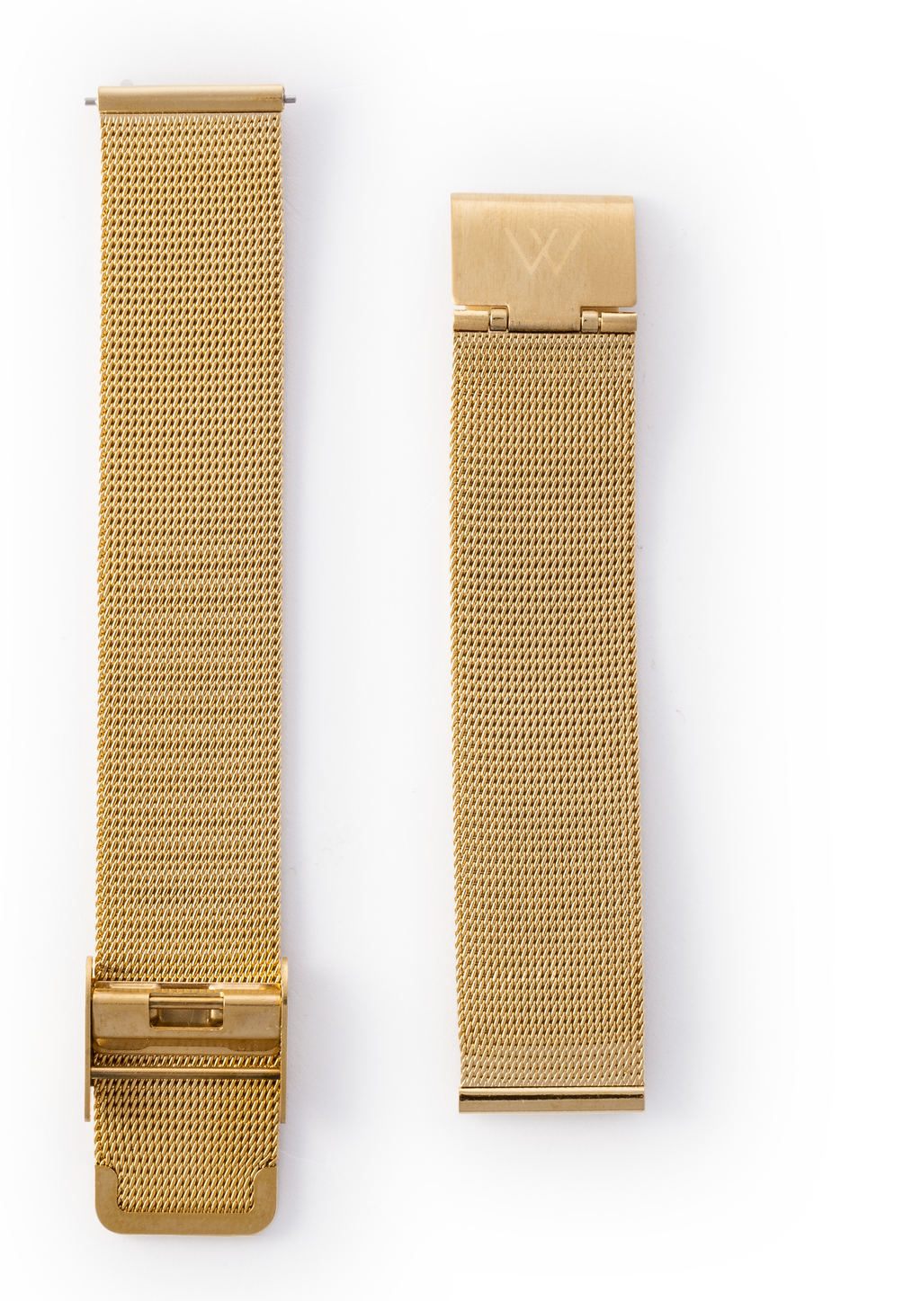 Gold Metal Mesh Watch Band