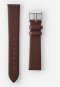 18mm Brown Leather Watch Band