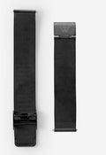 Black Metal Mesh Watch Band