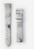 22mm Marble Leather Watch Band