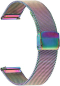 Rainbow Metal Mesh Watch Band