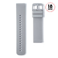 Grey Silicone Watch Band