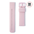 Pink Silicone Watch Band
