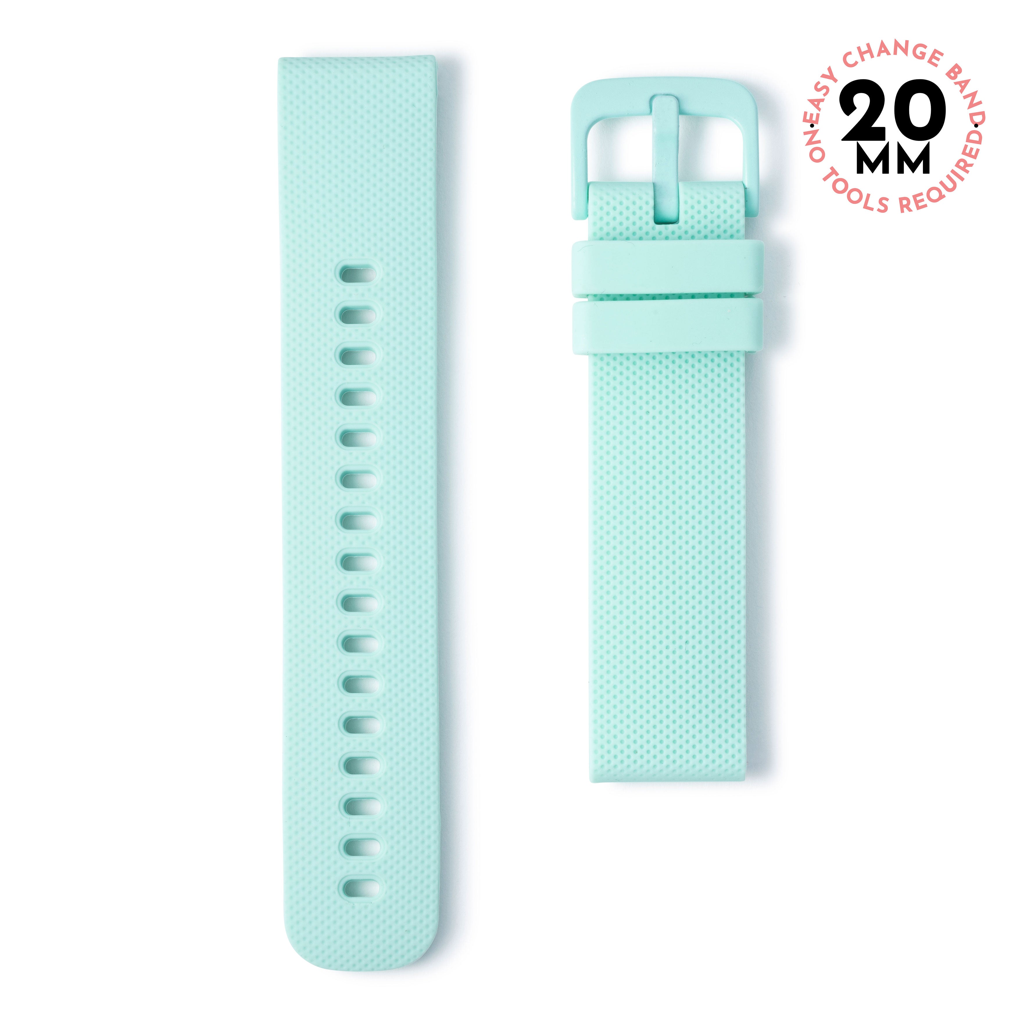 Mint Silicone Watch Band