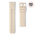 Beige Tan Silicone Watch Band