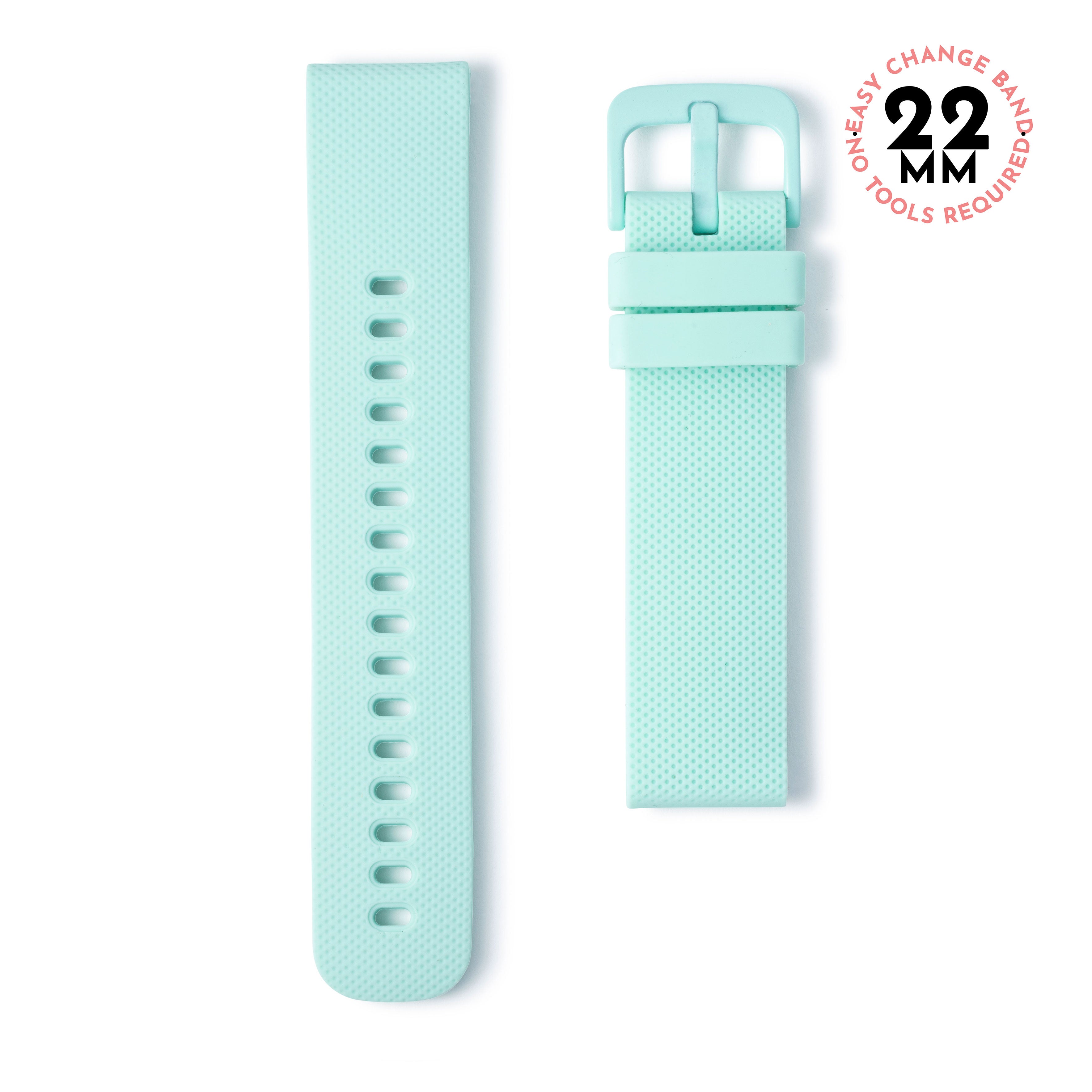 Mint Silicone Watch Band