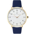Olivia Gold Numbers Leather Watch
