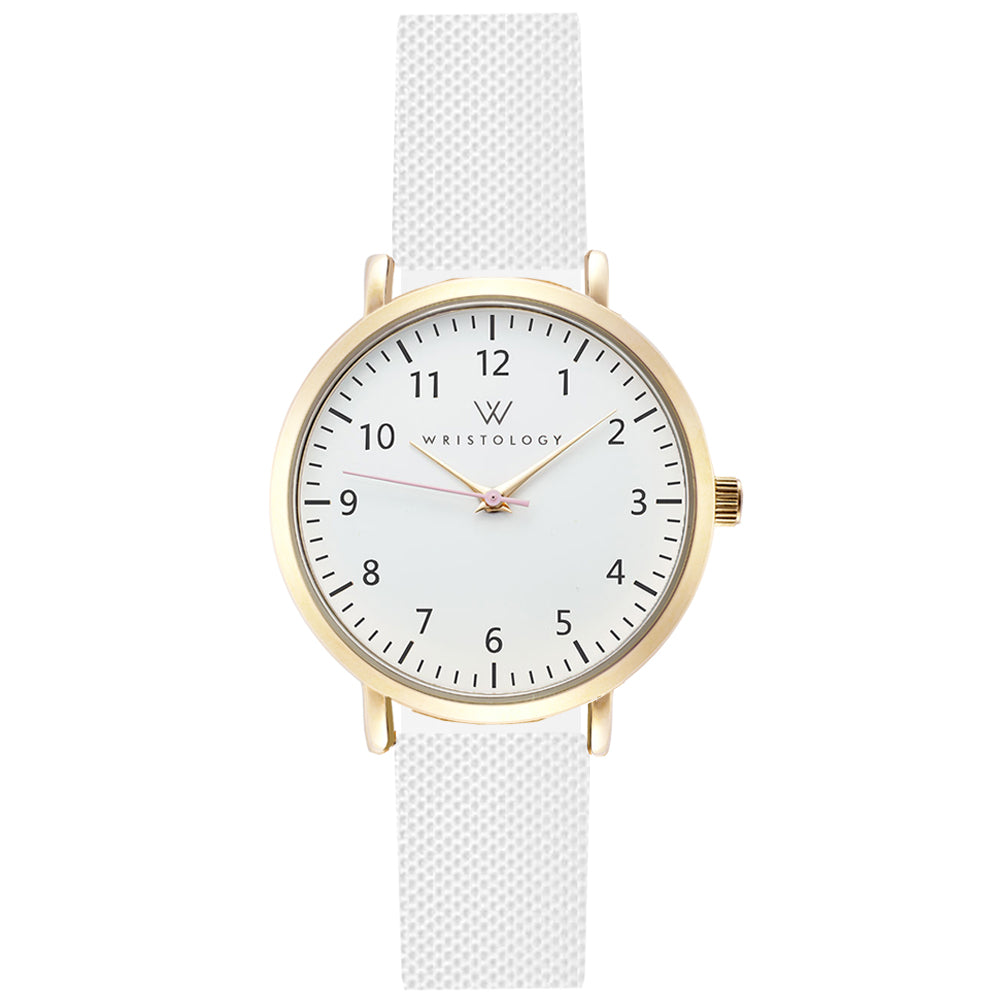 Mini Olivia Gold Silicone Nurse Watch
