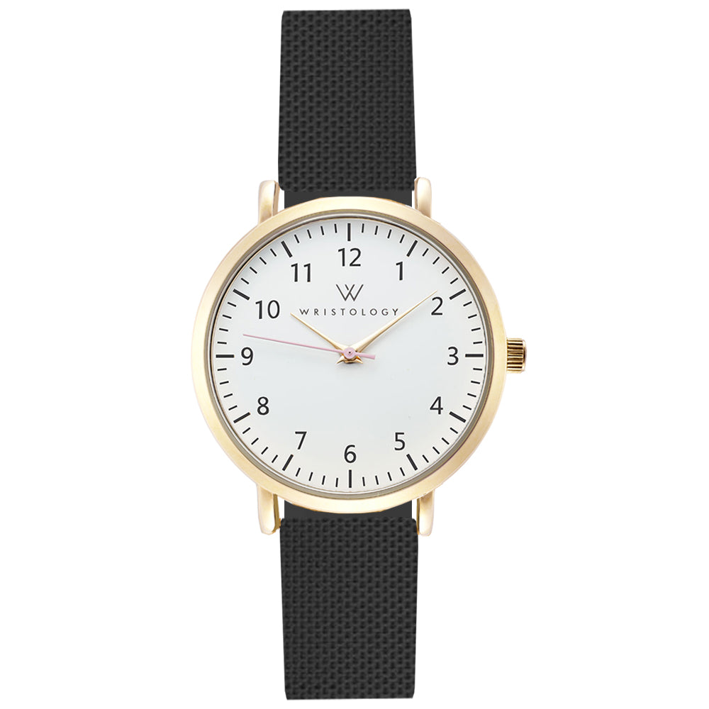 Mini Olivia Gold Silicone Nurse Watch