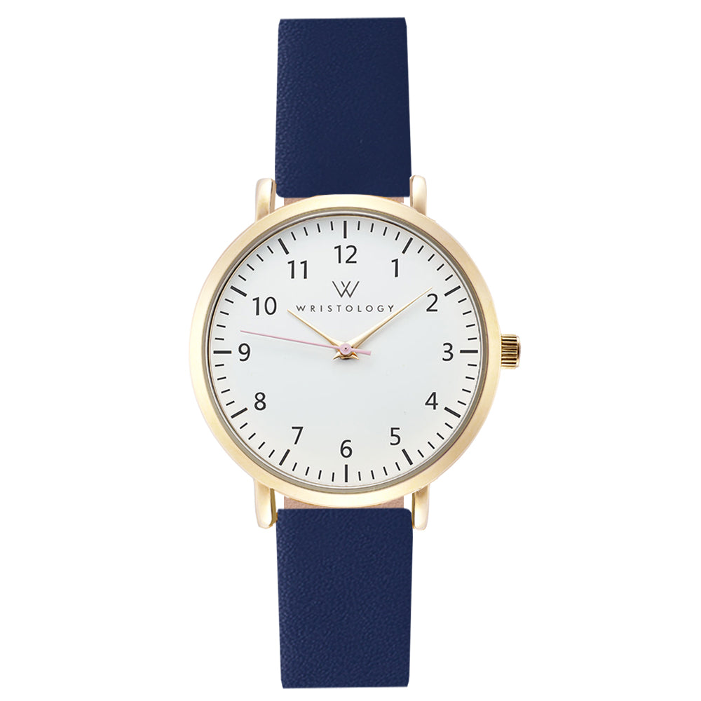 Mini Olivia Gold Leather Watch