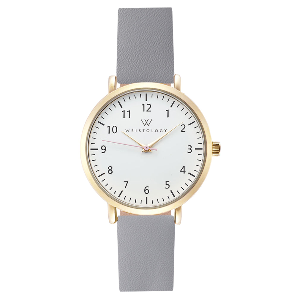 Mini Olivia Gold Leather Watch