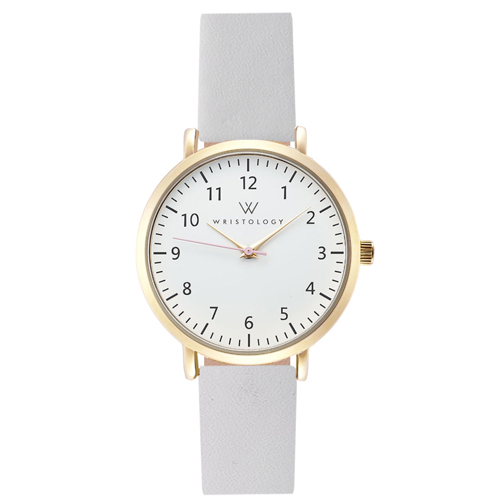 Mini Olivia Gold Leather Watch