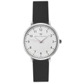 Mini Olivia Silver Silicone Nurse Watch