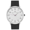 Olivia Silver Silicone Nurse Watch